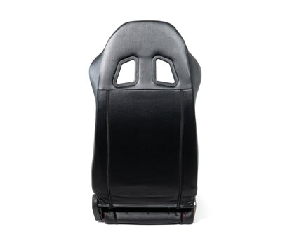 NRG Reclinable racing Seat Red Stitching