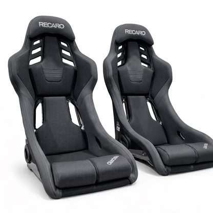 Recaro RSS BK (Large / FRP) - Kamui Black / Brilliant Mesh Black