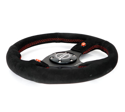 NRG DUAL BUTTON STEERING WHEEL SUEDE
