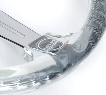 NRG MATSURI ACRYLIC STEERING WHEEL CHROME