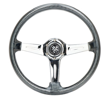 NRG MATSURI ACRYLIC STEERING WHEEL CHROME