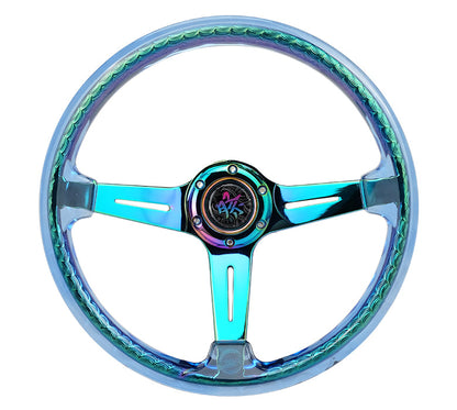 NRG MATSURI ACRYLIC STEERING WHEEL NEOCHROME