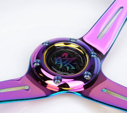 NRG MATSURI ACRYLIC STEERING WHEEL NEOCHROME