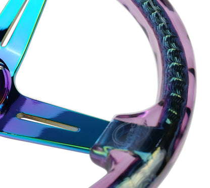 NRG MATSURI ACRYLIC STEERING WHEEL NEOCHROME
