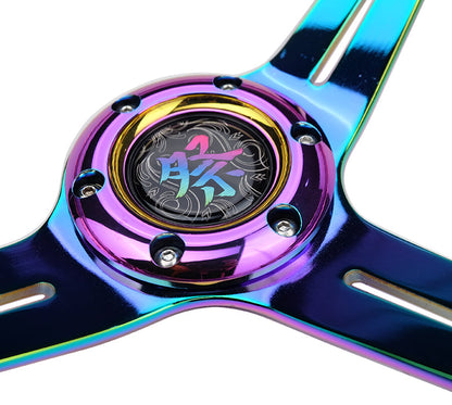 NRG MATSURI ACRYLIC STEERING WHEEL NEOCHROME