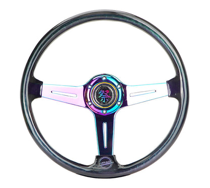 NRG MATSURI ACRYLIC STEERING WHEEL NEOCHROME