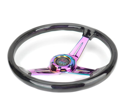 NRG MATSURI ACRYLIC STEERING WHEEL NEOCHROME