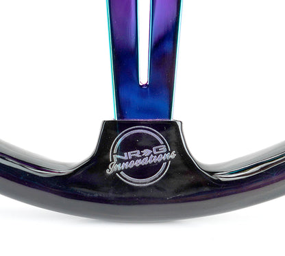NRG MATSURI ACRYLIC STEERING WHEEL NEOCHROME
