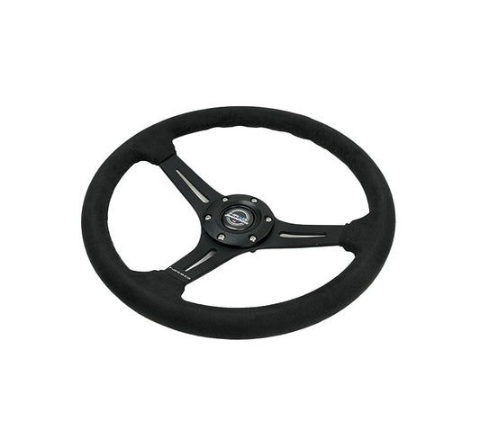 NRG 350MM 3" 2.5 DISH WITH SLITS SUEDE