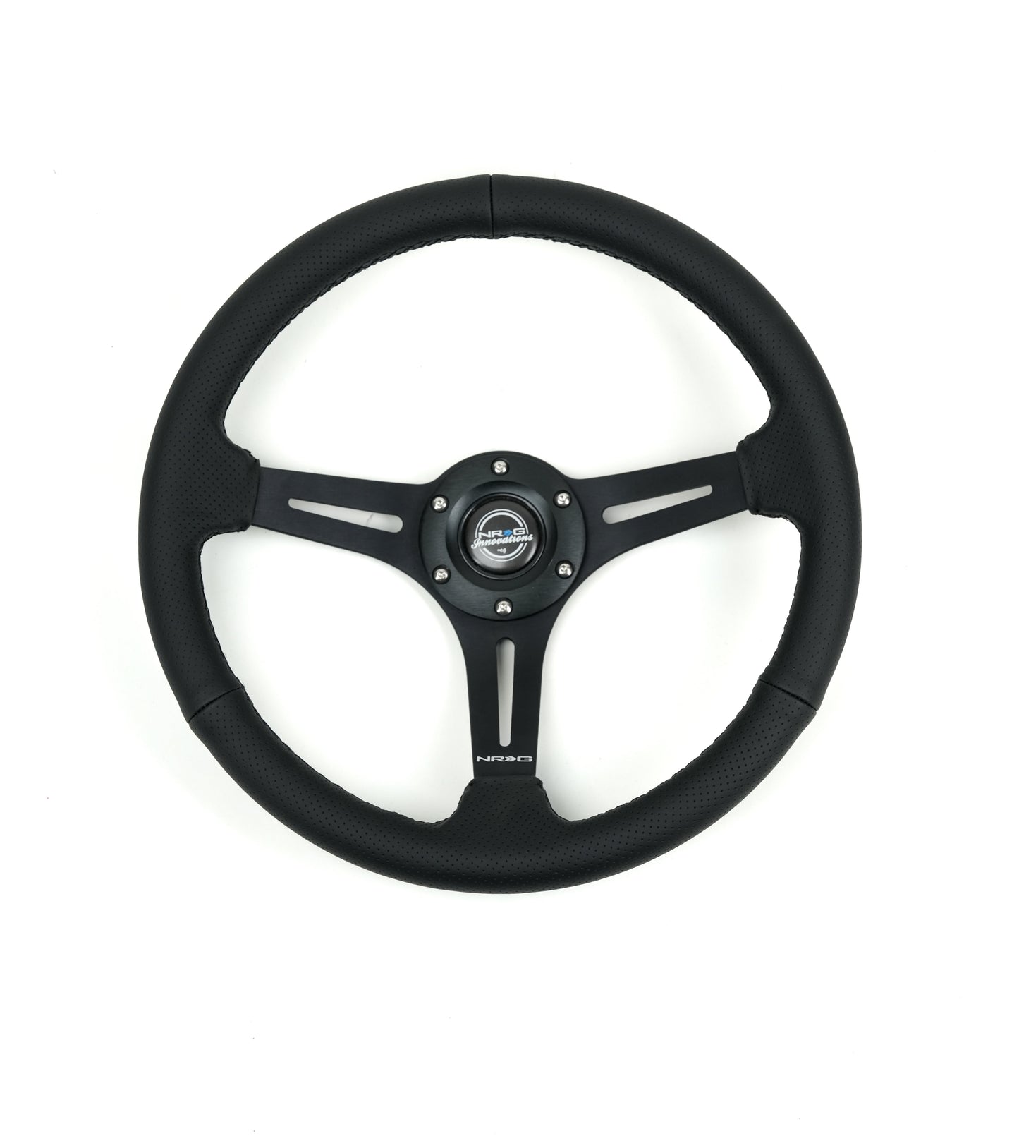 NRG 350MM 3" 2.5 DISH WITH SLITS LEATHER