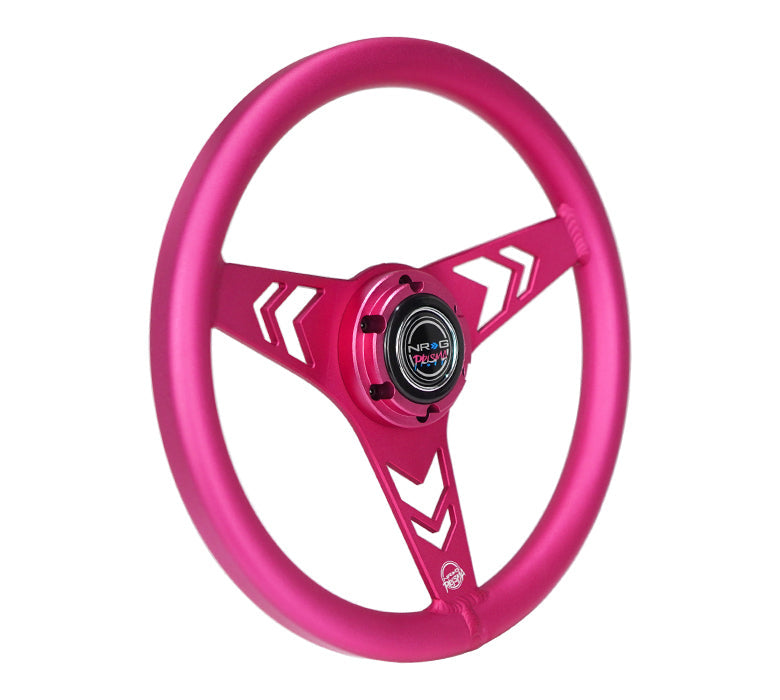 NRG ALUMINUM STEERING WHEELS - ARROW CUTOUT