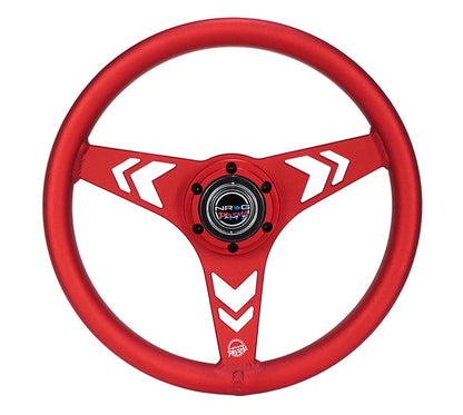 NRG ALUMINUM STEERING WHEELS - ARROW CUTOUT