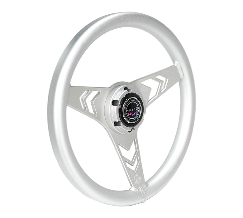 NRG ALUMINUM STEERING WHEELS - ARROW CUTOUT