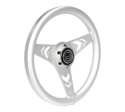 NRG ALUMINUM STEERING WHEELS - ARROW CUTOUT