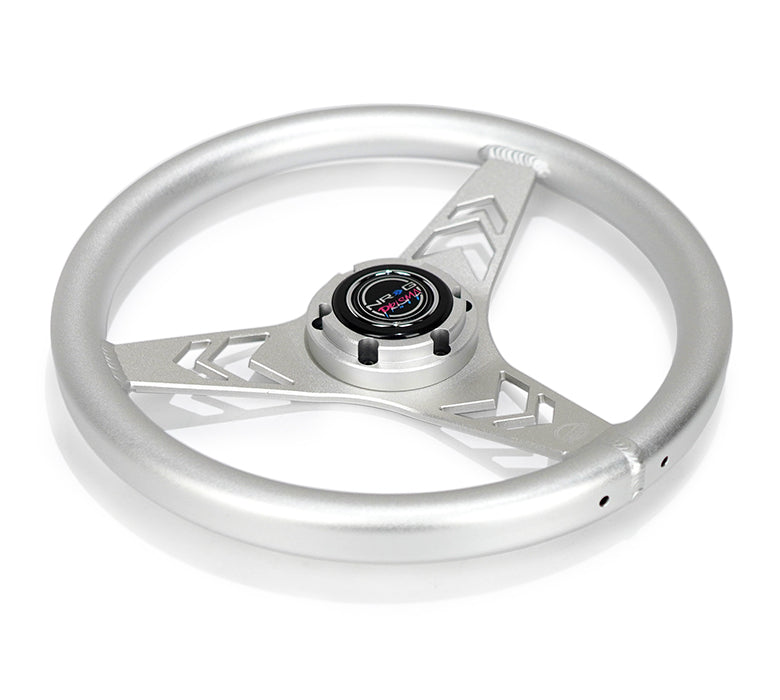 NRG ALUMINUM STEERING WHEELS - ARROW CUTOUT