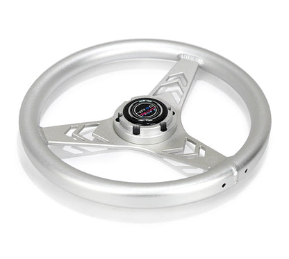 NRG ALUMINUM STEERING WHEELS - ARROW CUTOUT