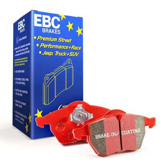 EBC Front | Redstuff Ceramic Pads Set Front | E46 318Ti/323i/325i/325Xi/328 | E36 Z3 99-02 | E85 Z4 2.5i/3.0i