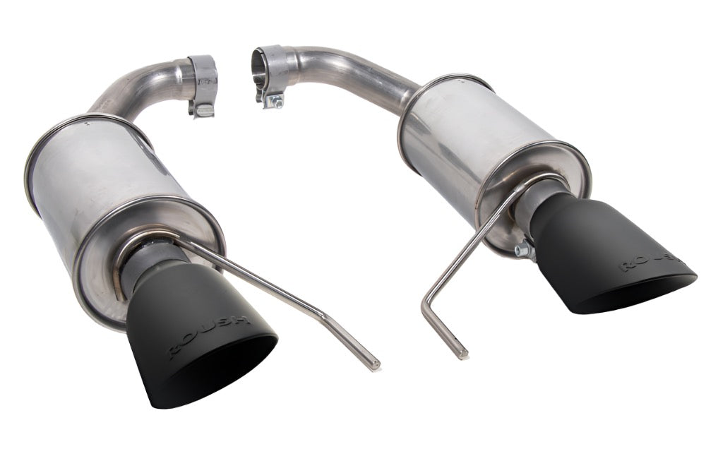 Roush 422333-BLK for 24-25 Ford Mustang GT/EcoBoost Axle Back Exhaust W/Black Ti