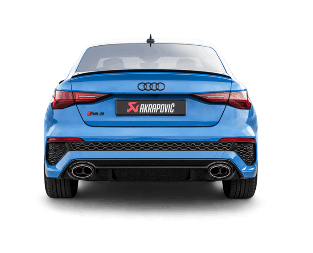 Akrapovic 2021+ Audi RS 3 (8Y) Sedan Evolution Line Exhaust (Titanium)