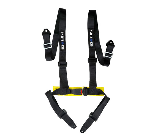 NRG 4 POINT SEAT BELT HARNESSS BUCKLE UP