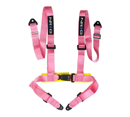 NRG 4 POINT SEAT BELT HARNESSS BUCKLE UP