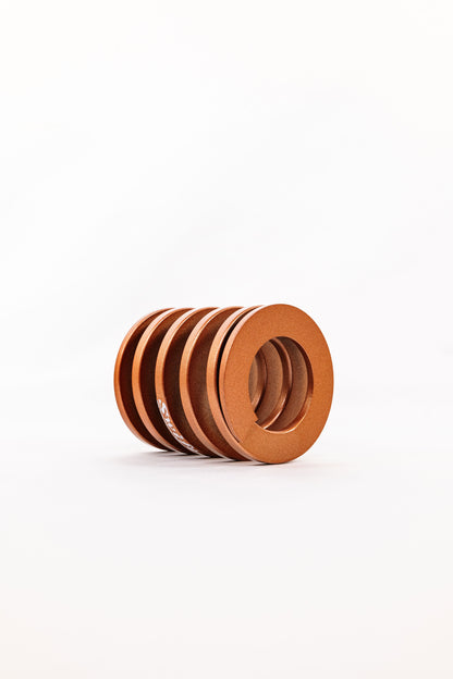 Swift Flat Wire Bump Spring - 2.25" Length | 2.3" OD | 500lbs/inch