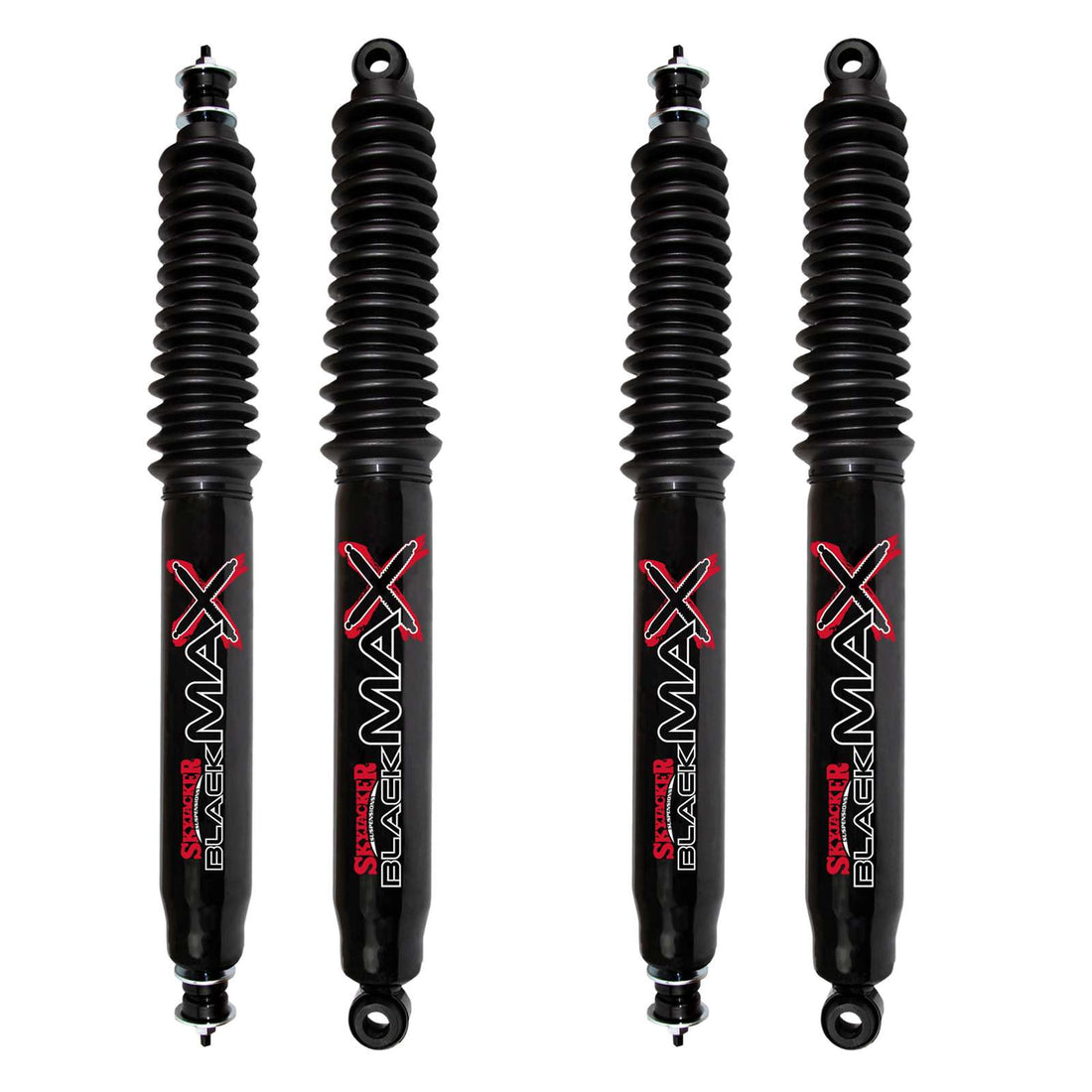 Skyjacker Black MAX Hydro Shocks Set w/2-4" lift - 1966-1977 Ford F-250 4WD High Boy