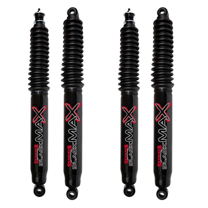Skyjacker Black MAX Hydro Shocks Set w/5-8" lift - 1980-1986 Ford F-250 4WD