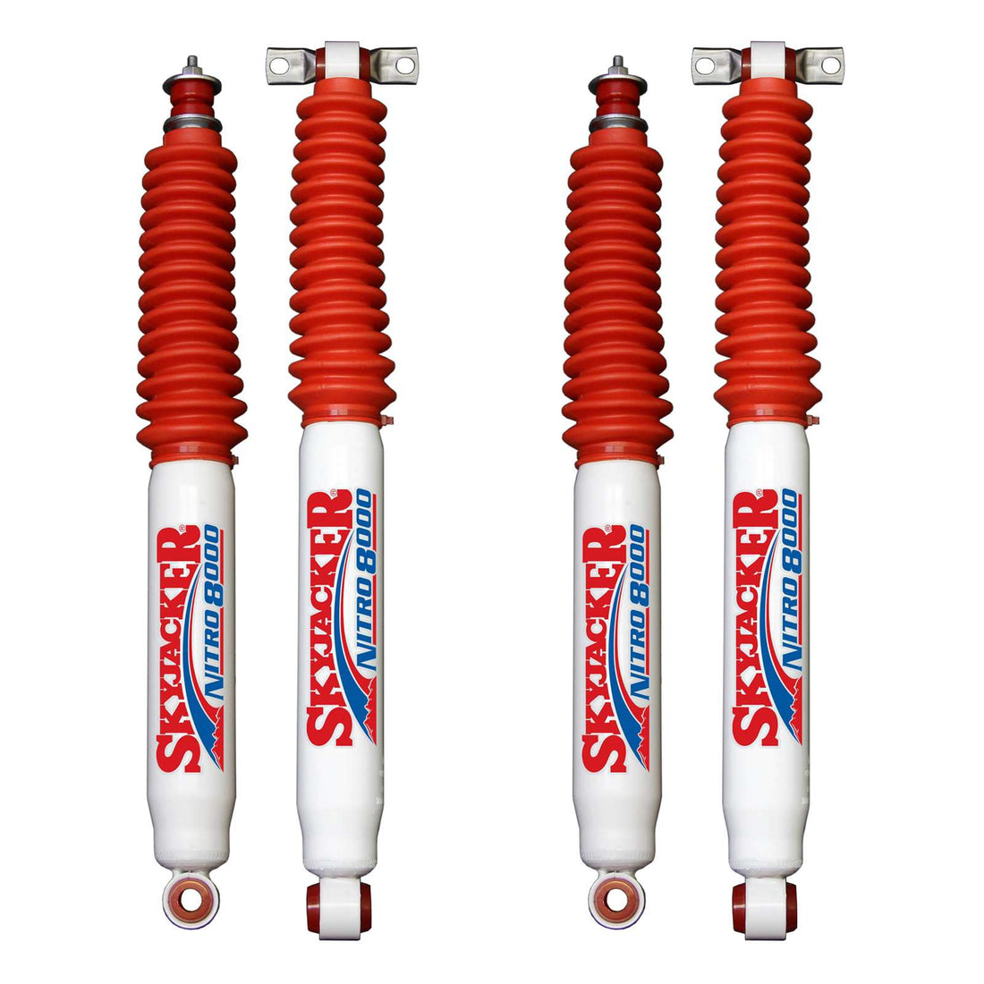 Skyjacker N8000 Nitrogen Gas Shocks Set w/3-5" lift - 2004-2012 Chevrolet Colorado 4WD RWD