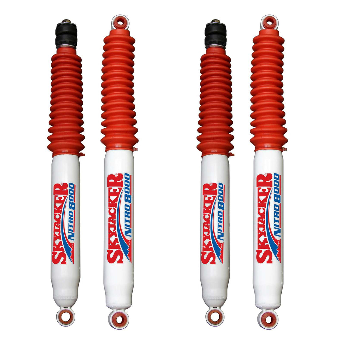 Skyjacker N8000 Nitrogen Gas Shocks Set - 1984-1987 Toyota Land Cruiser 60 Series FJ60 4WD