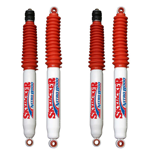 Skyjacker N8000 Nitrogen Gas Shocks Set w/0" lift - 1990-1997 Toyota Land Cruiser 4WD LJ70 LJ73