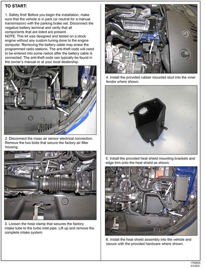 Spectre Air Intake Kit | Honda Civic (16-20) (9069)