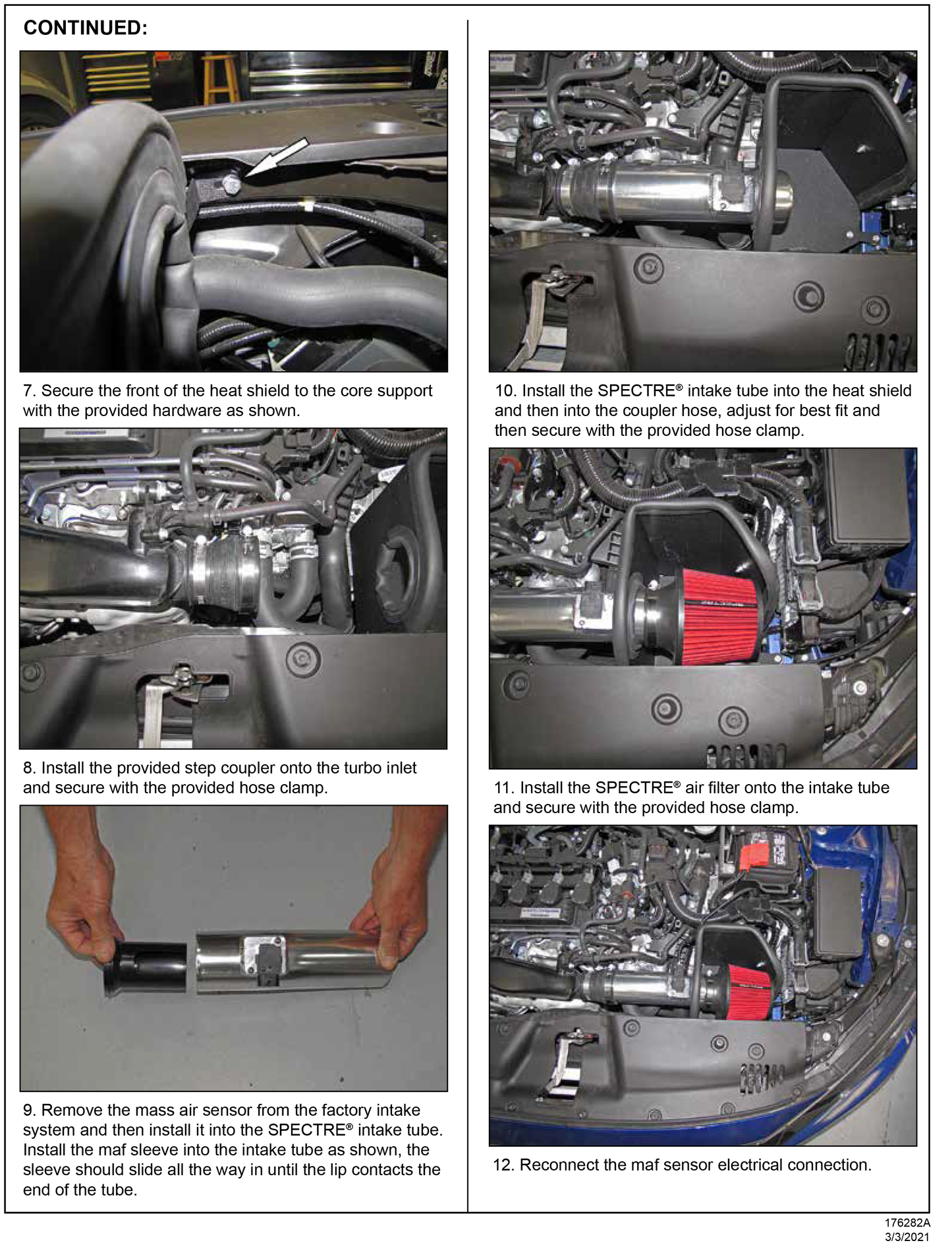 Spectre Air Intake Kit | Honda Civic (16-20) (9069)