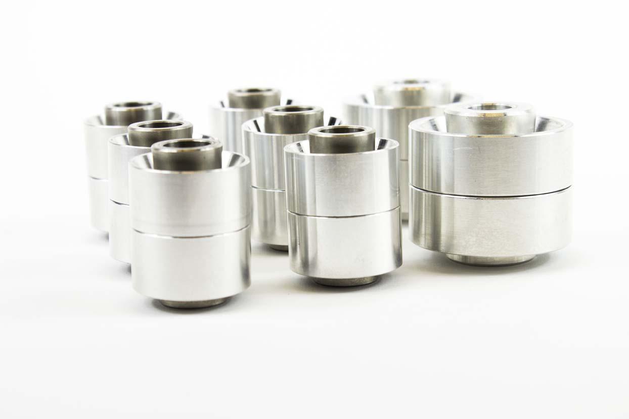 SPL Parts FKS Rear Knuckle Monoball Bushings (Non-HICAS) - 1990-1996 Nissan 300ZX (Z32)