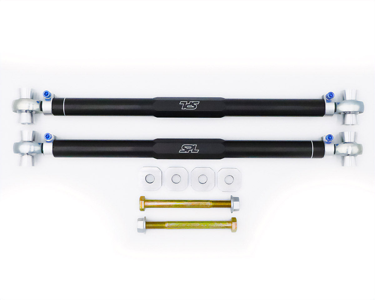 SPL Parts Rear Toe Arms with Eccentric Lockout Kit - 2016-2019 Cadillac ATS (Alpha)