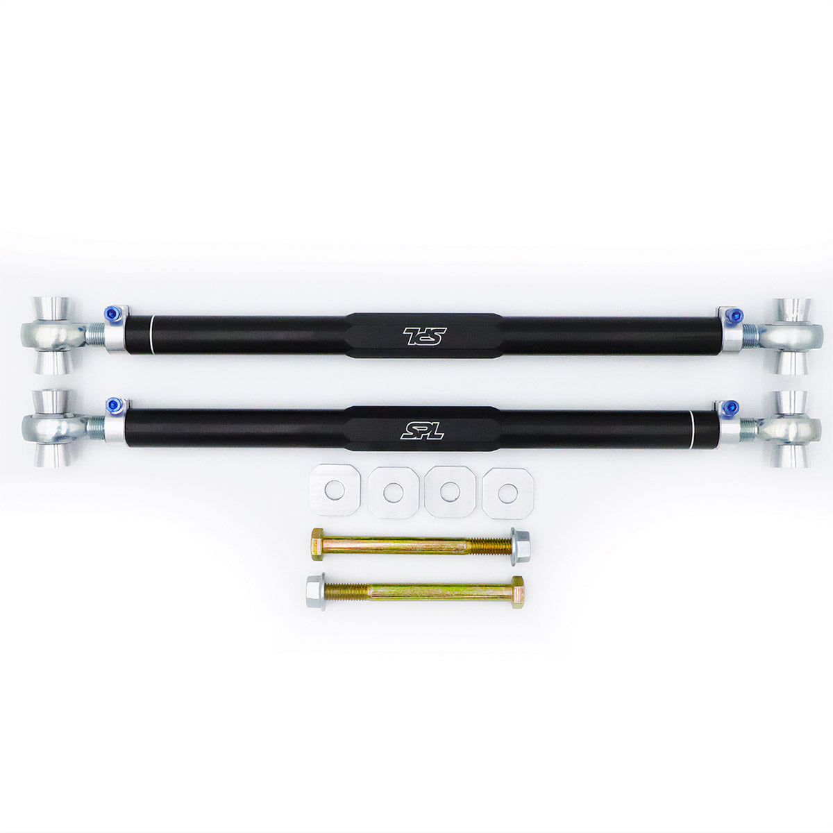 SPL Parts Rear Toe Arms with Eccentric Lockout Kit - 2016-2019 Cadillac ATS (Alpha)