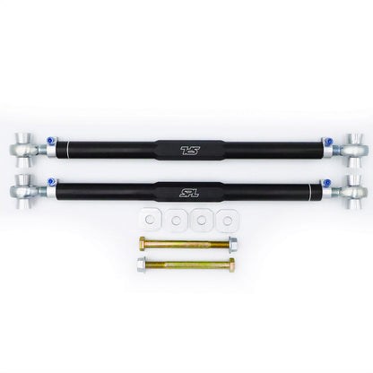 SPL Parts Rear Toe Arms with Eccentric Lockout Kit - 2016-2019 Cadillac ATS (Alpha)