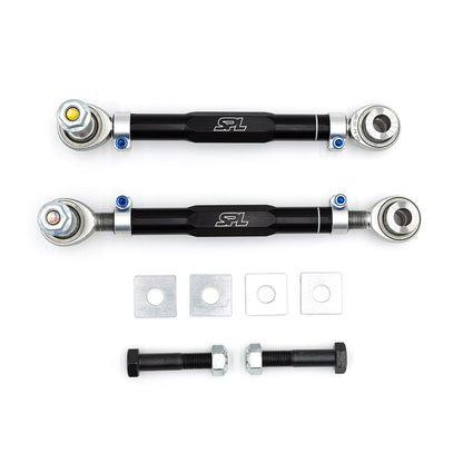SPL Parts Titanium Rear Toe Arms w/Eccentric Lockout - 2008-2021 Subaru WRX STI (GR/VA)
