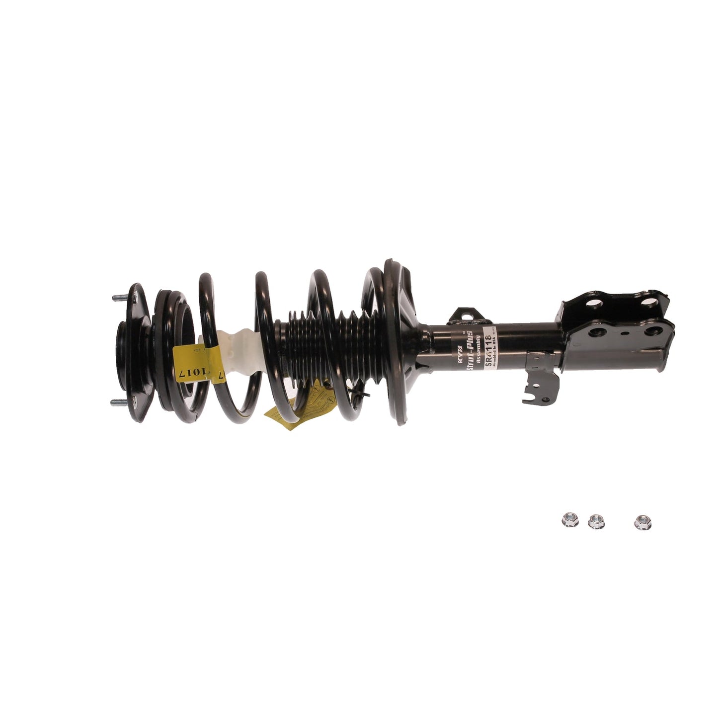 KYB Front Left Complete Corner Strut Plus Assembly - Strut, Mount and Spring