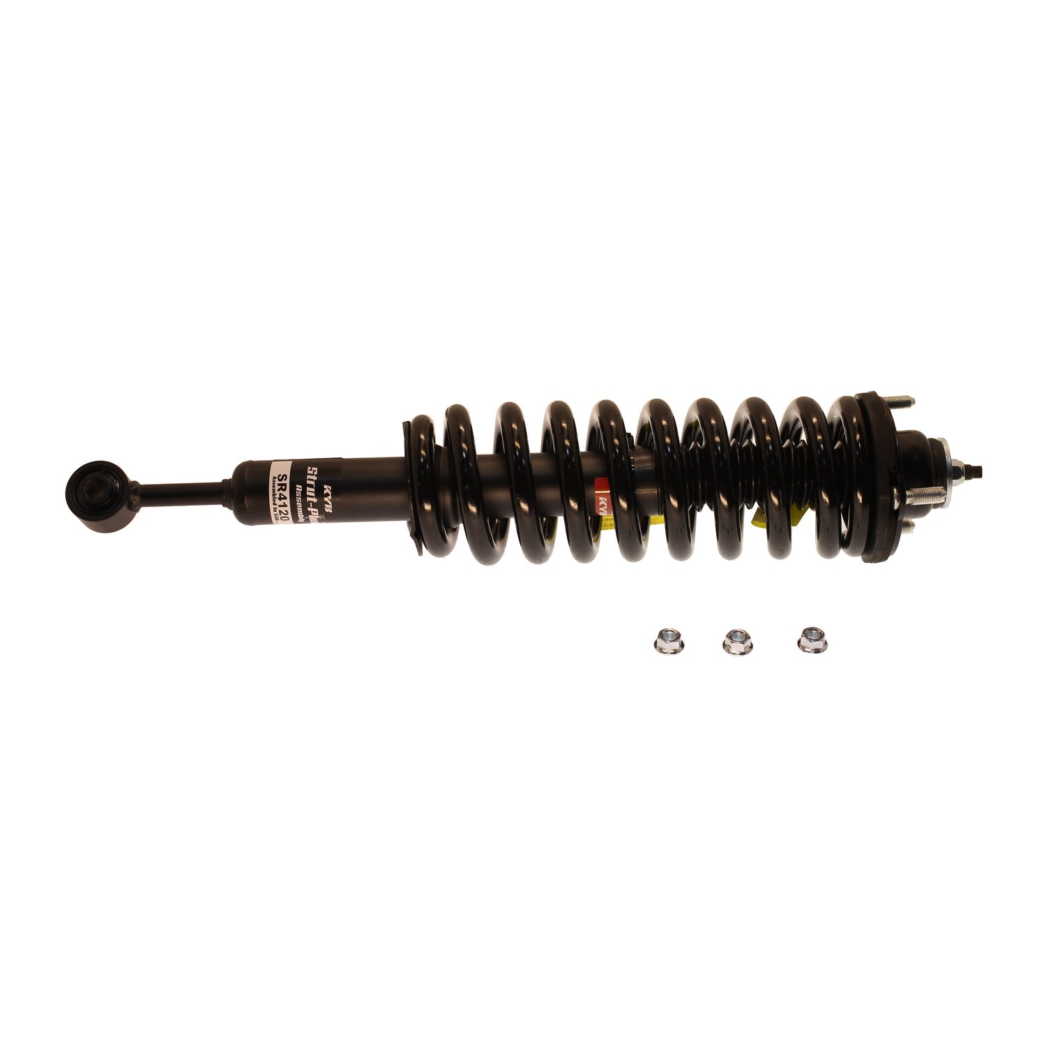 KYB Front Left Complete Corner Strut Assembly - Strut, Mount and Spring