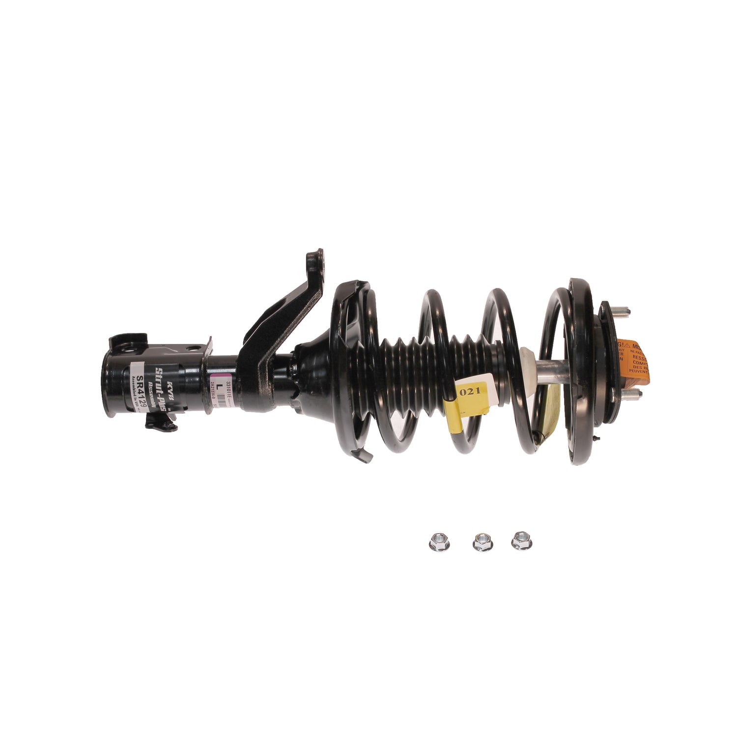 KYB Complete Corner Front Left Strut Assembly - Strut, Mount and Spring | Acura EL (02-03) (SR4129)