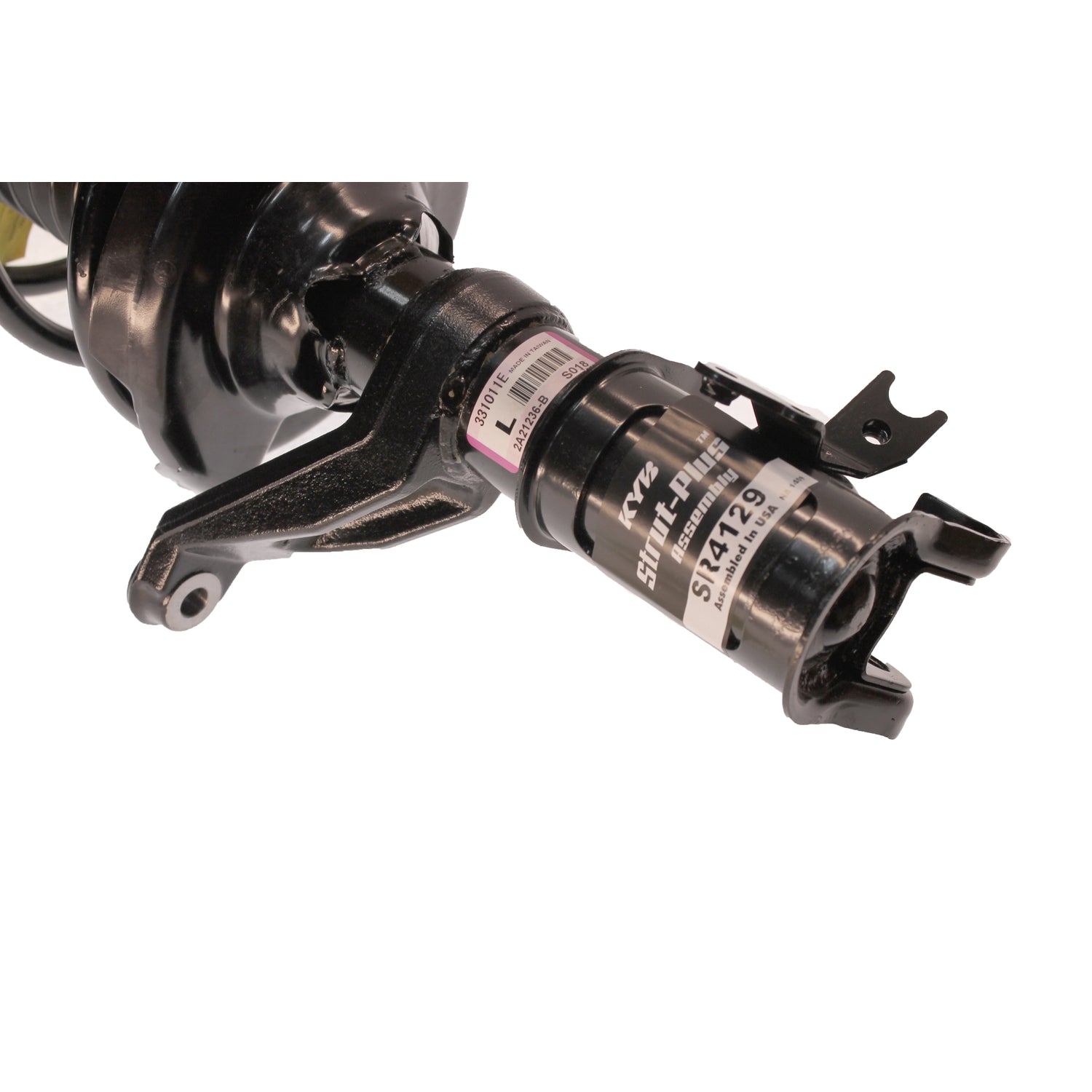 KYB Complete Corner Front Left Strut Assembly - Strut, Mount and Spring | Acura EL (02-03) (SR4129)