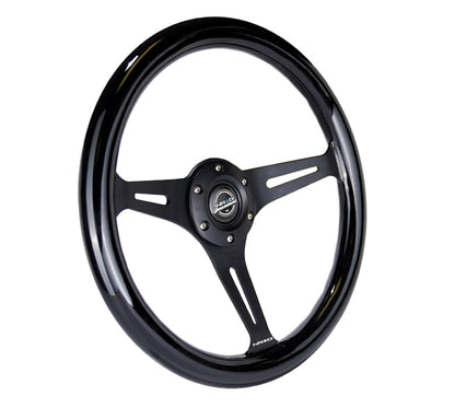 NRG 350MM 1.5" DEEP DISH WOOD GRAIN STEERING WHEEL