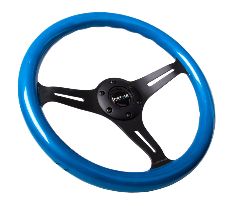 NRG 350MM 1.5" DEEP DISH WOOD GRAIN STEERING WHEEL