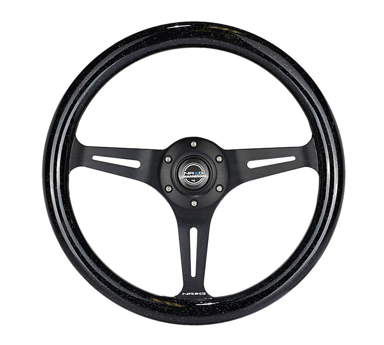 NRG 350MM 1.5" DEEP DISH WOOD GRAIN STEERING WHEEL