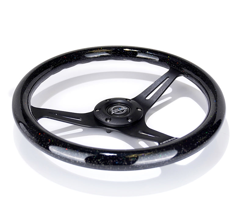 NRG 350MM 1.5" DEEP DISH WOOD GRAIN STEERING WHEEL