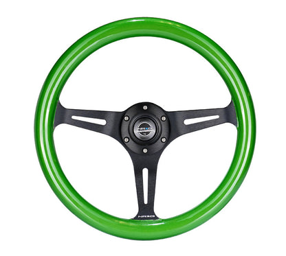 NRG 350MM 1.5" DEEP DISH WOOD GRAIN STEERING WHEEL