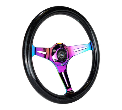 NRG 350MM 1.5" DEEP DISH WOOD GRAIN STEERING WHEEL