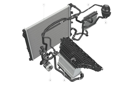 CSF High Performance Auxiliary Radiator | G8X M2 / M3 / M4 (S58)
