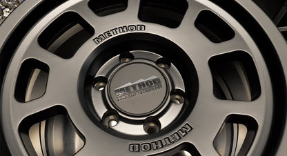 (set of 4) Method MR705 Matte Black | 17x8.5" +35mm | 5x150mm Wheel